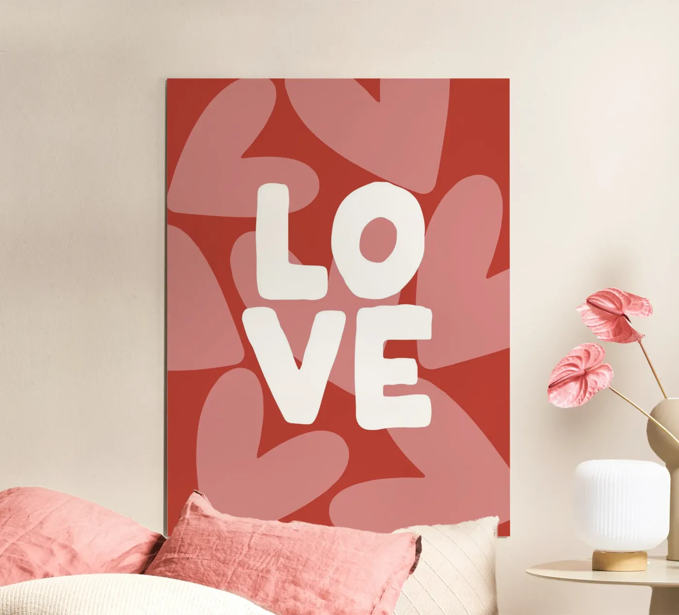 LOVE poster by CSK DESIGN