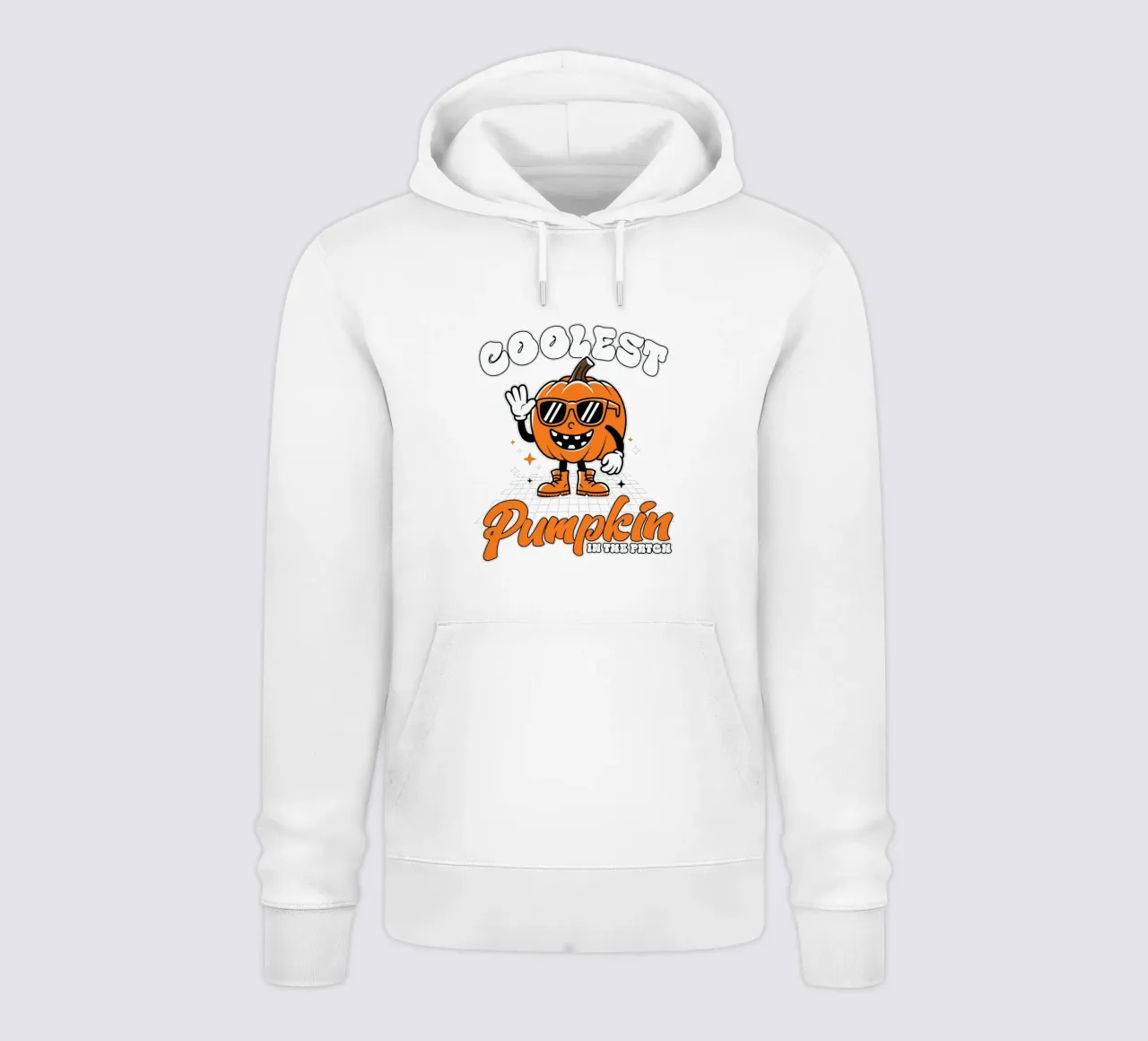 Coolest Pumpkin in the Patch felpa con cappuccio da edsonramosart