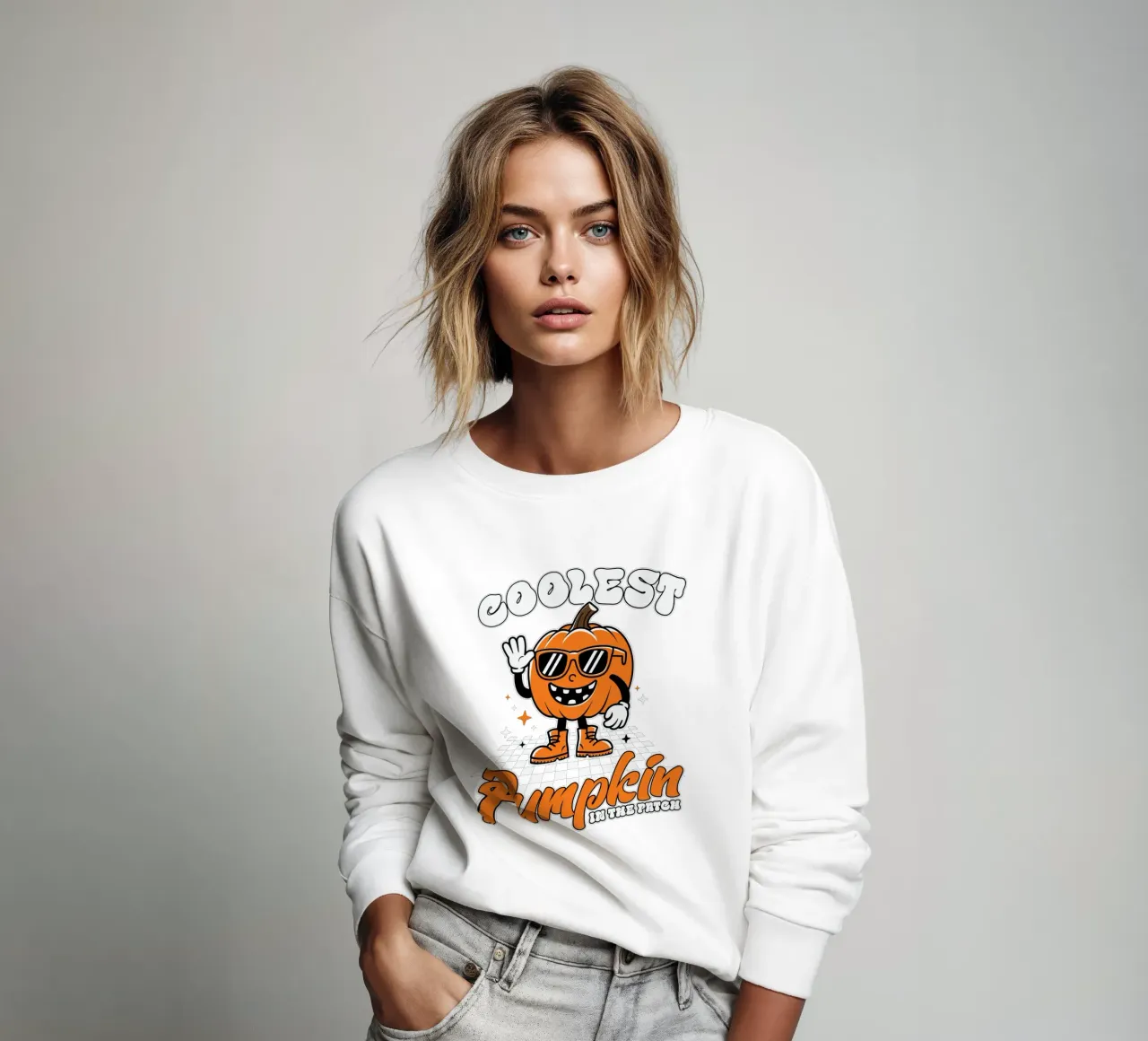 Coolest Pumpkin in the Patch sudadera de edsonramosart