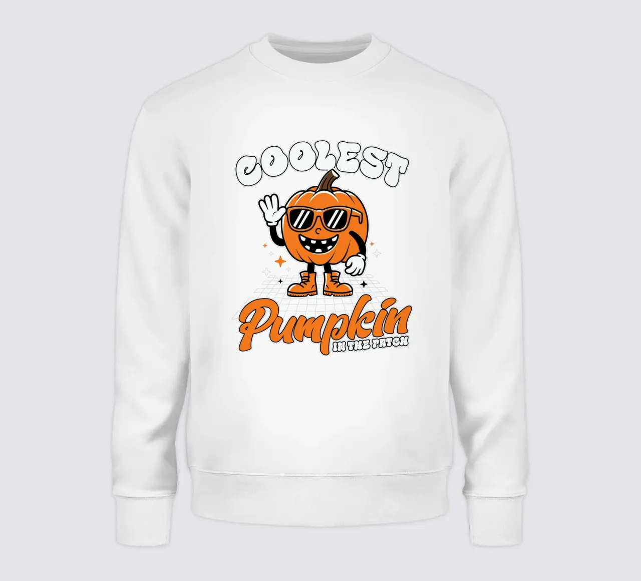 Coolest Pumpkin in the Patch sweatshirt van edsonramosart