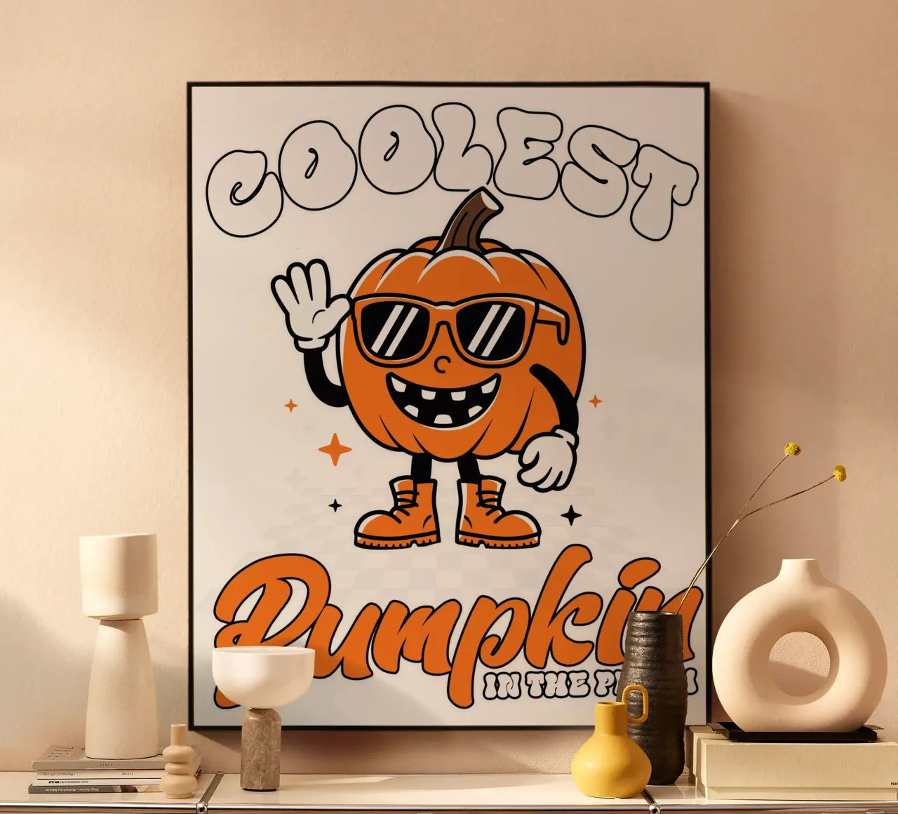 Coolest Pumpkin in the Patch plexiglass da edsonramosart