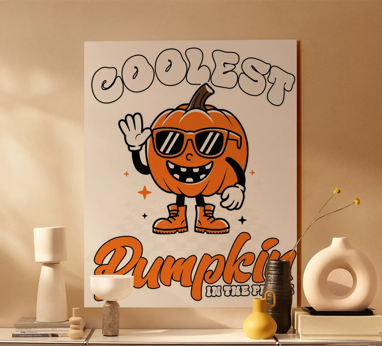 Coolest Pumpkin in the Patch plexiglass da edsonramosart