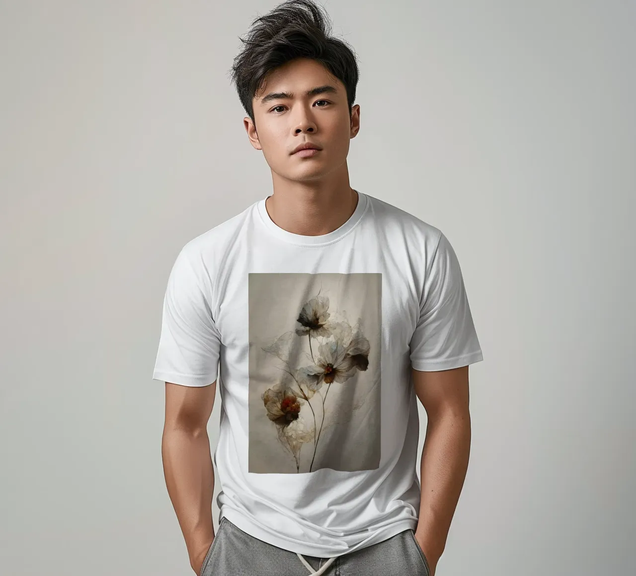 Dry Flowers No 3 t-shirt da treechild
