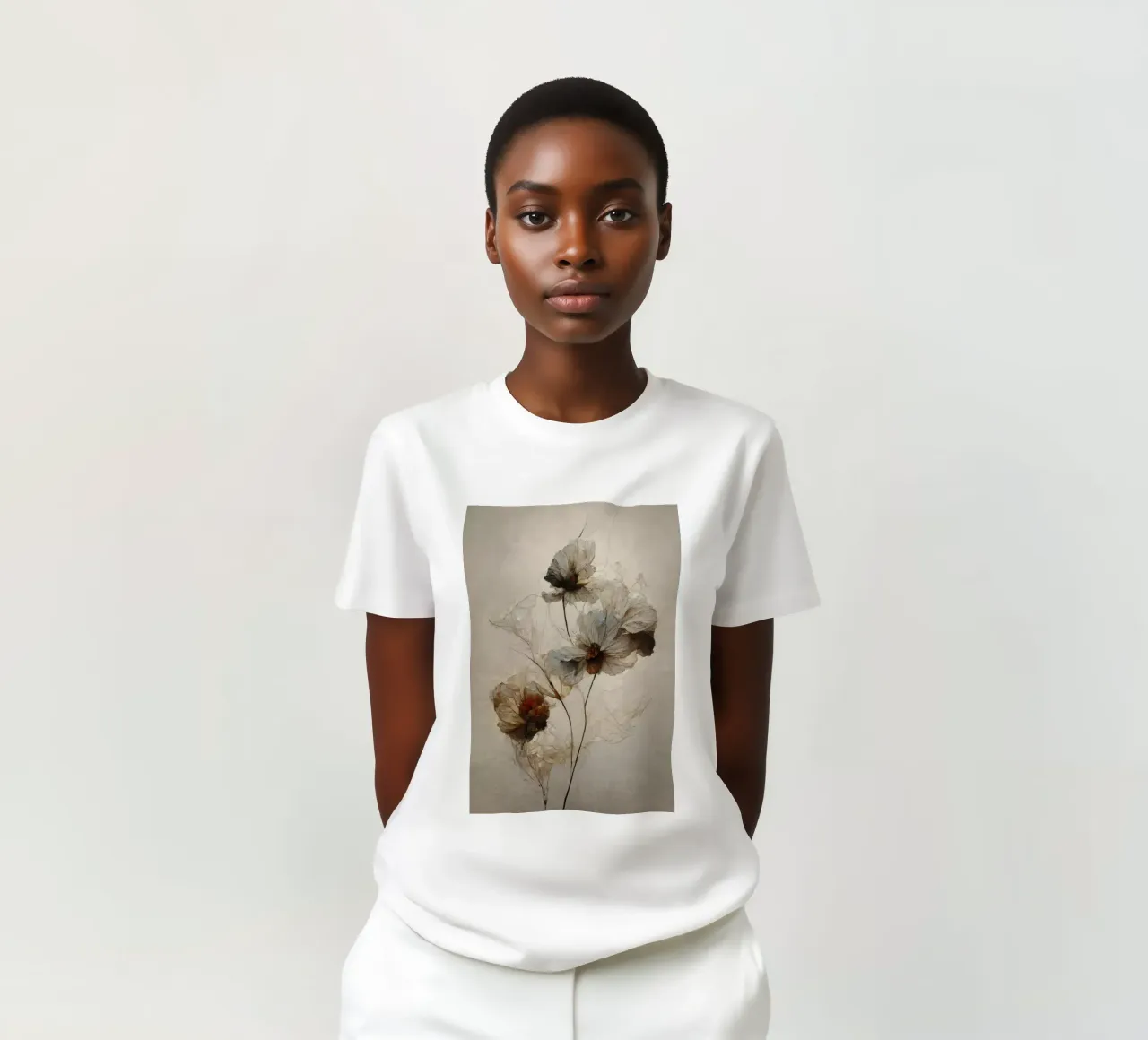 Dry Flowers No 3 t-shirt da treechild