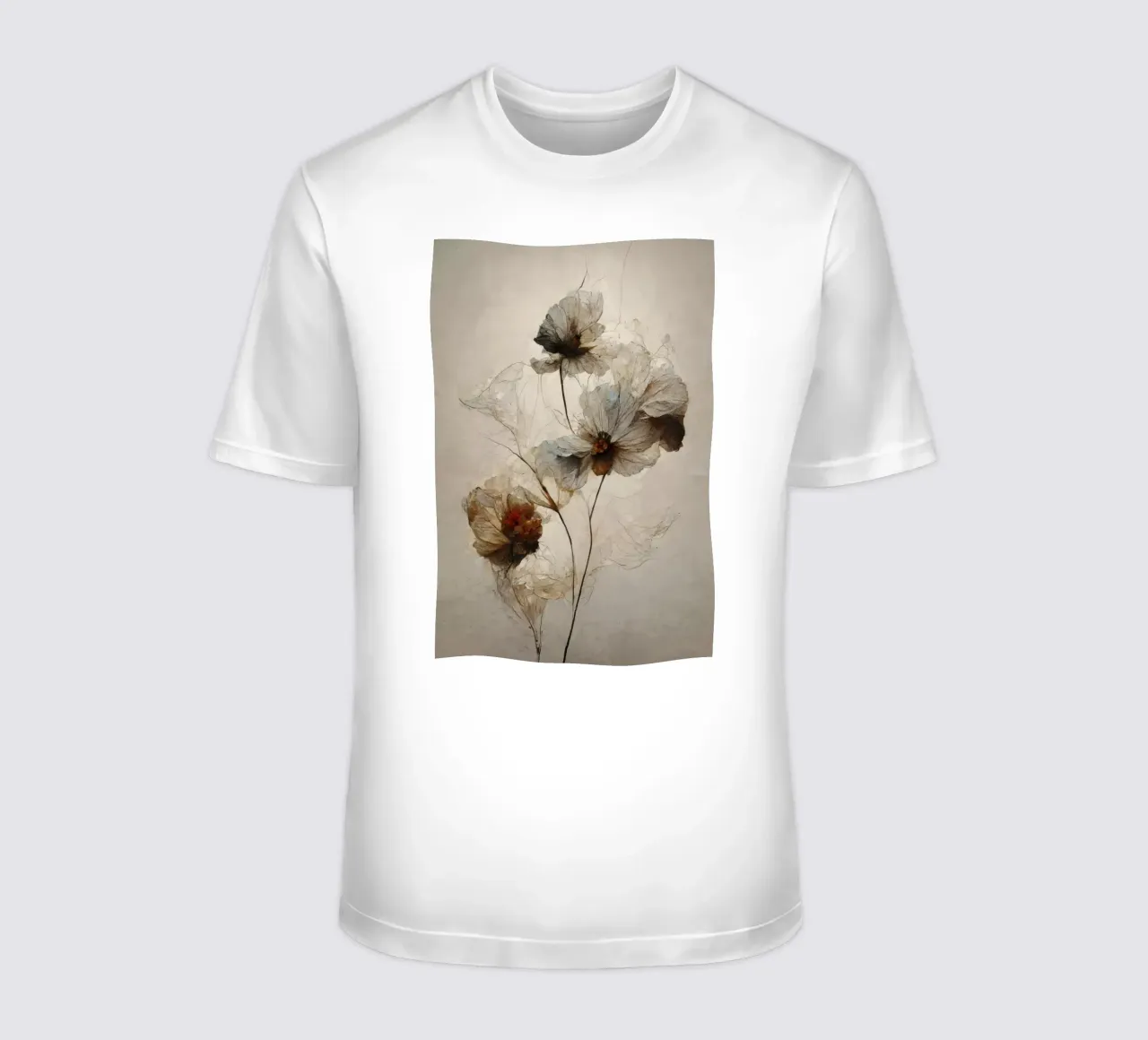 Dry Flowers No 3 t-shirt da treechild