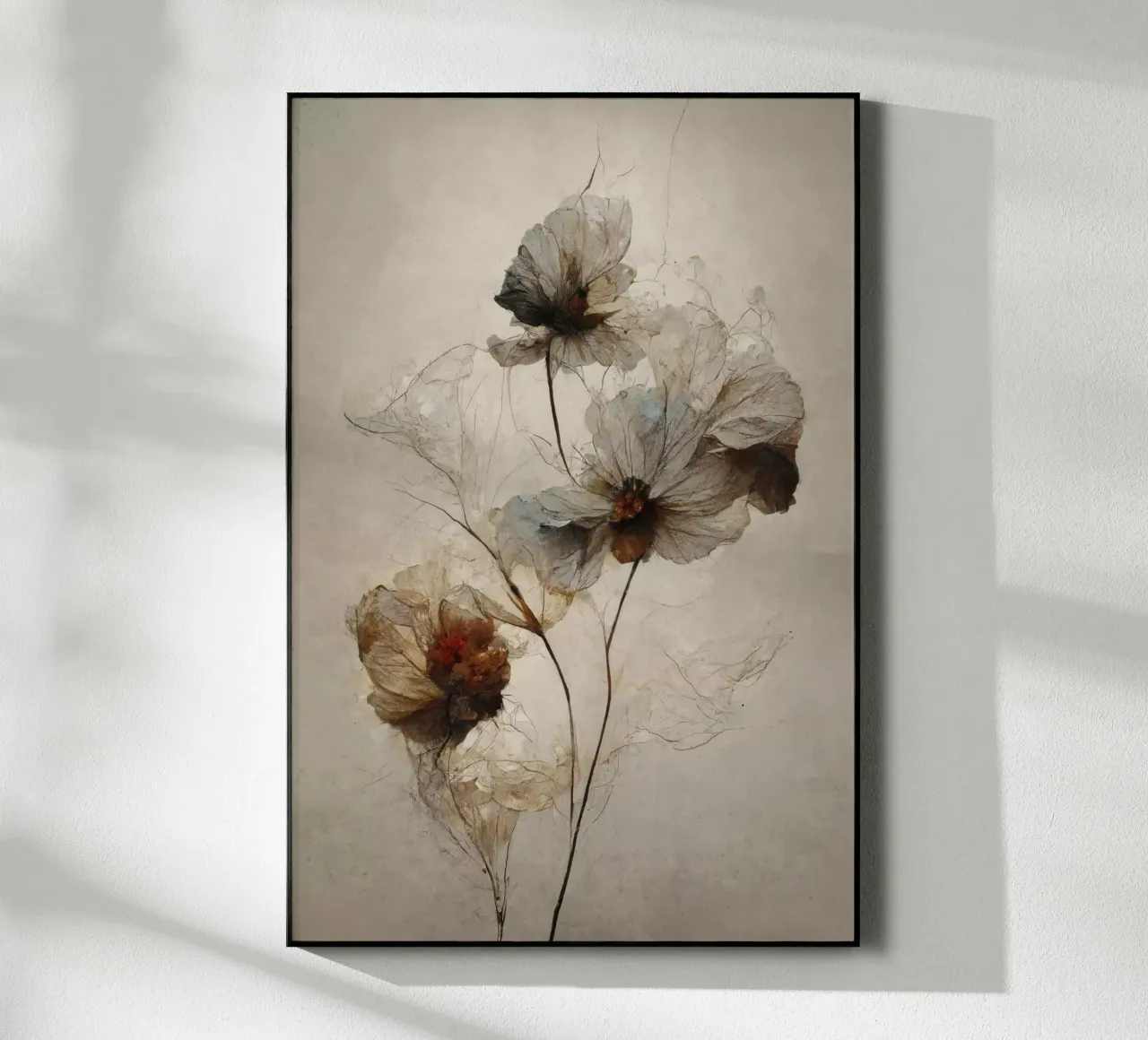 Dry Flowers No 3 plexiglass da treechild