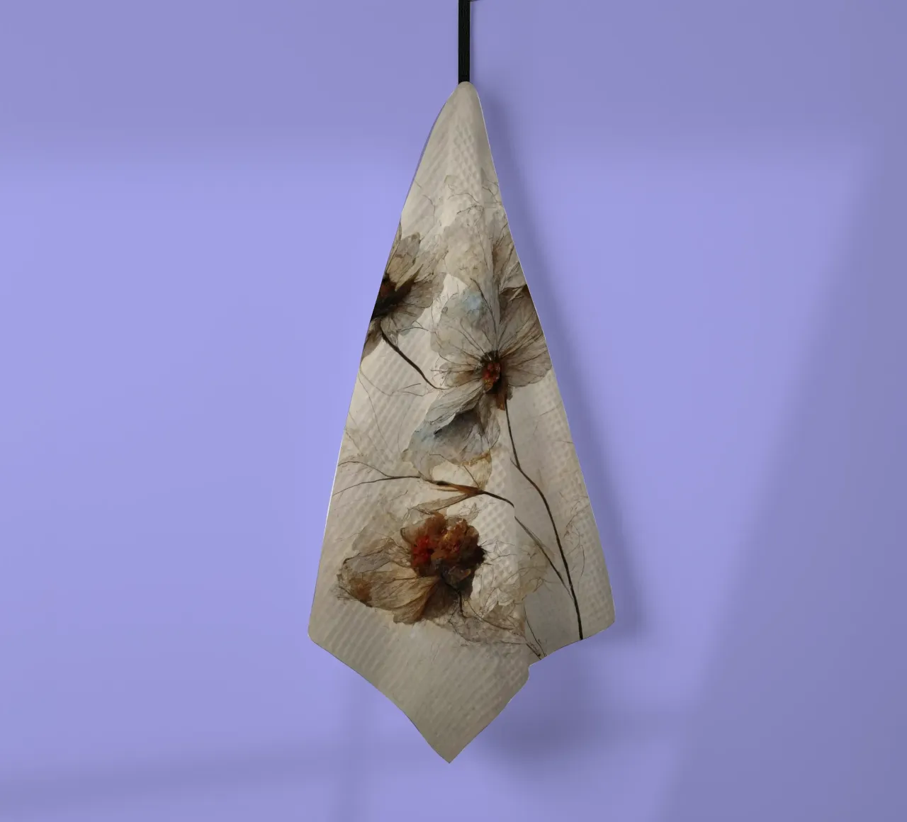 Dry Flowers No 3 canovaccio da cucina da treechild
