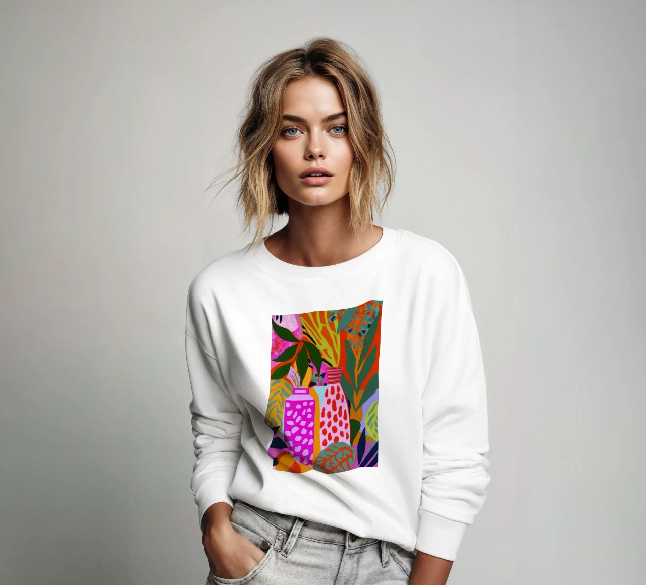 Neon Vases felpa da treechild