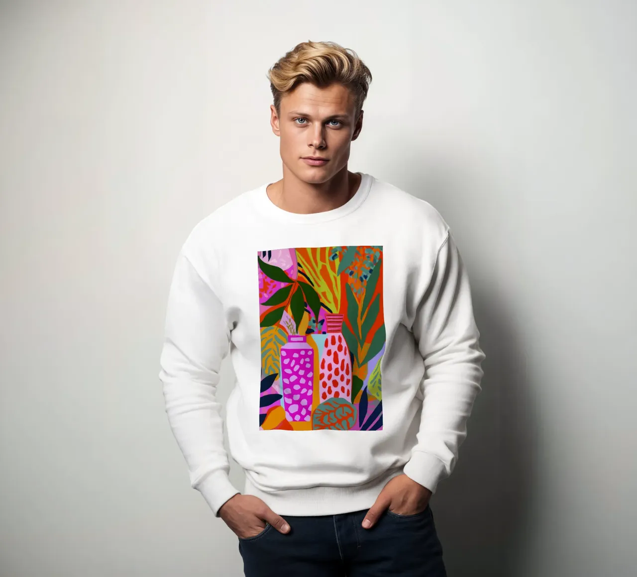 Neon Vases sudadera de treechild