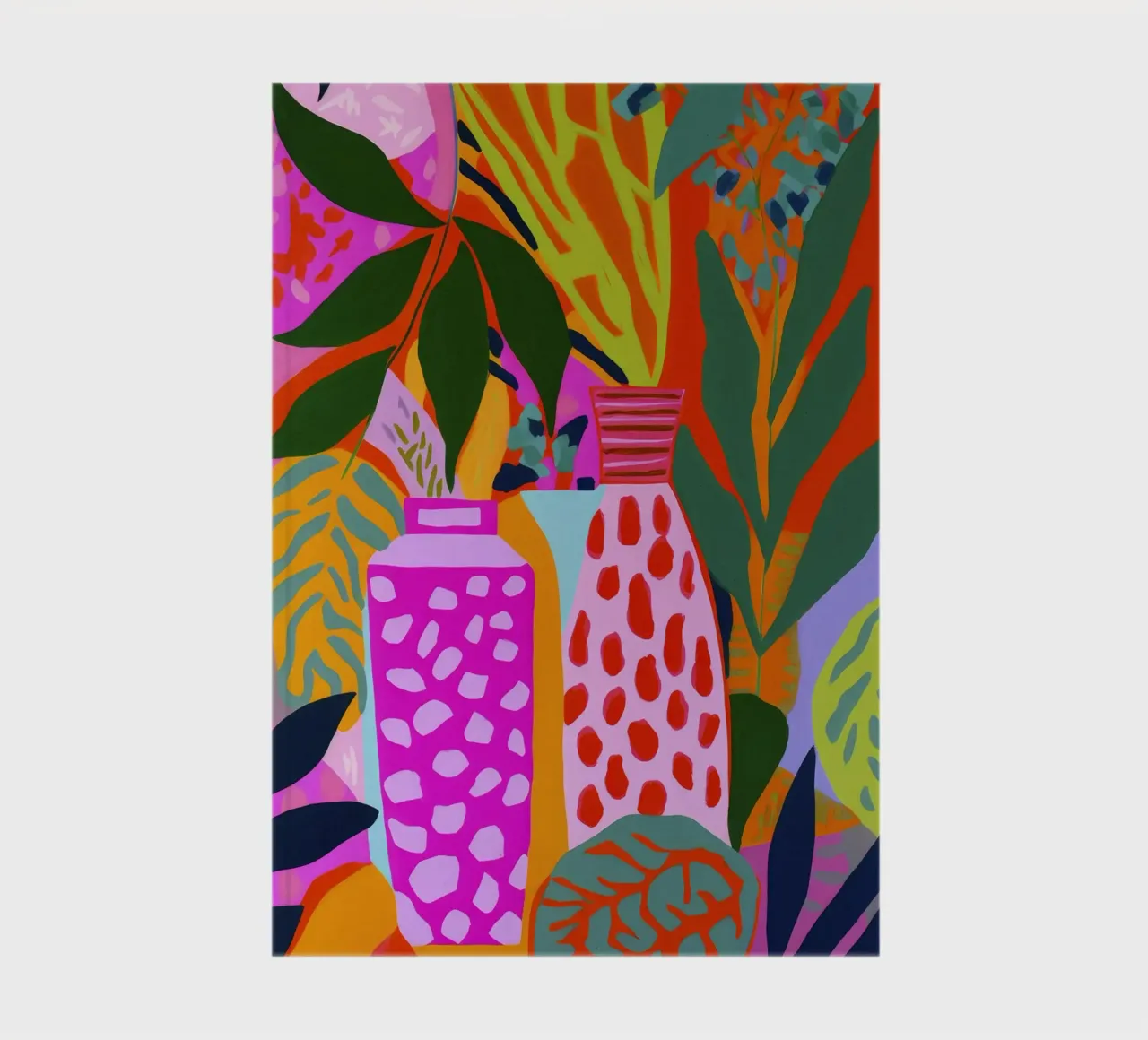 Neon Vases notitieboek van treechild