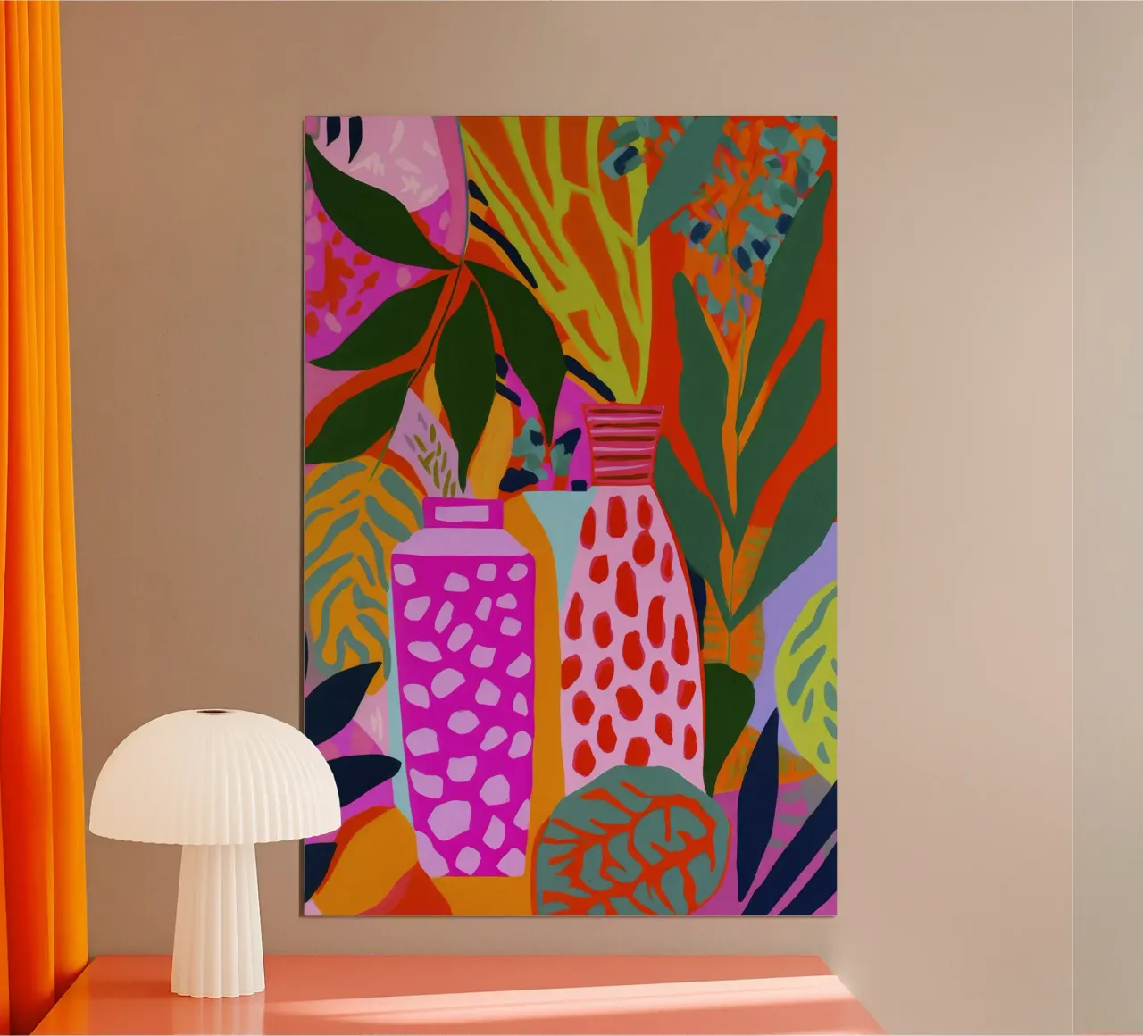Neon Vases poster da treechild
