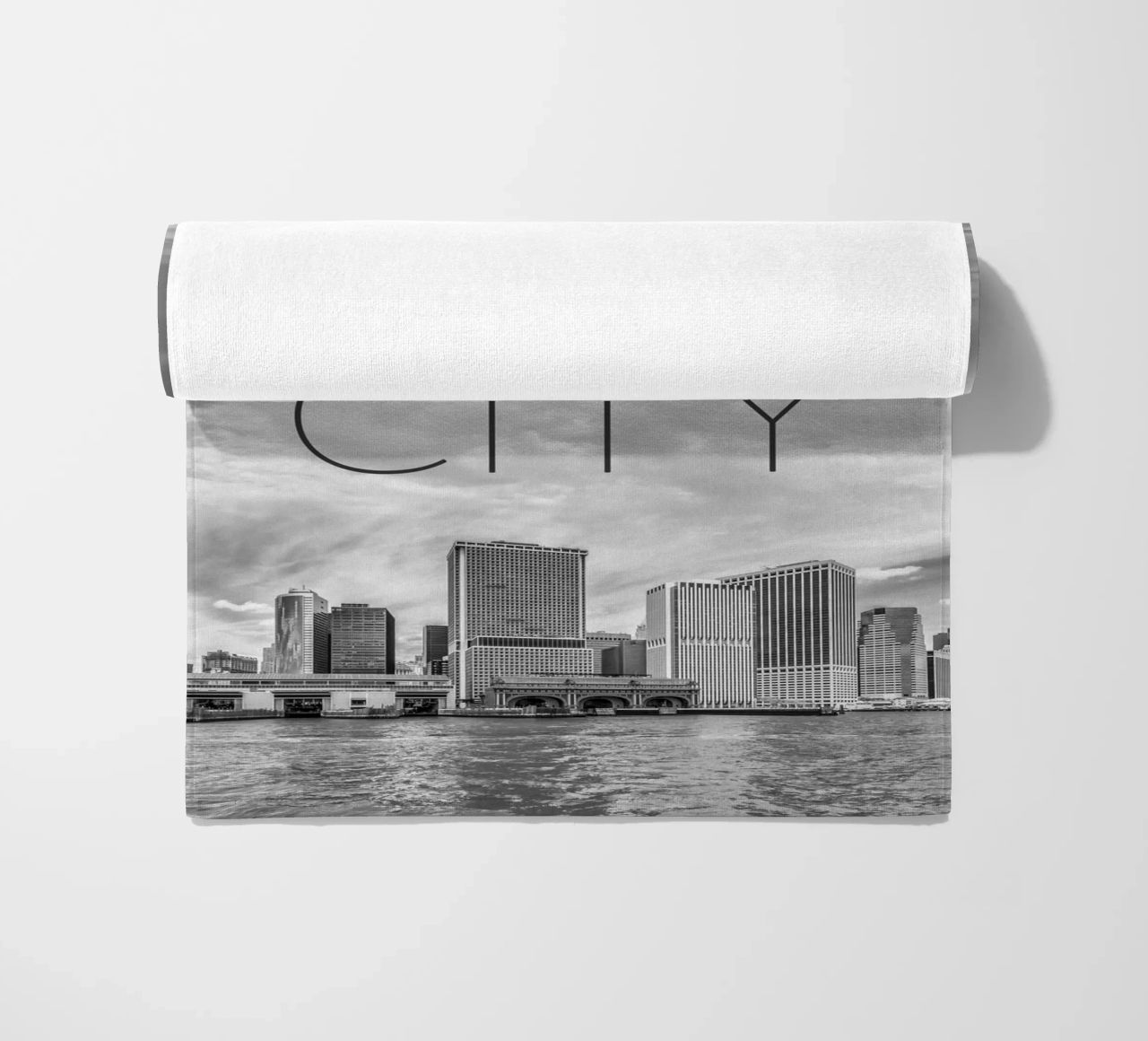 MANHATTAN South Point e Whitehall Terminal | Minimalist Skyl telo mare da Melanie Viola