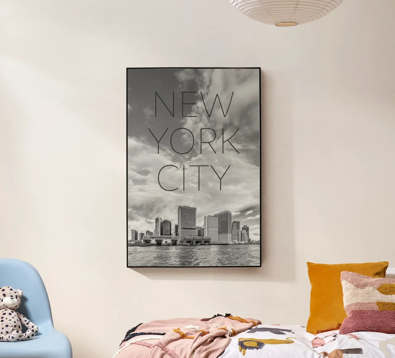 MANHATTAN South Point e Whitehall Terminal | Minimalist Skyl plexiglass da Melanie Viola