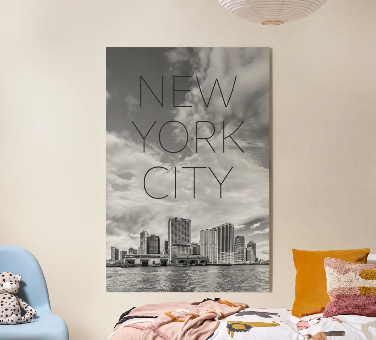 MANHATTAN South Point y Whitehall Terminal | Minimalist Skyl metacrilato de Melanie Viola