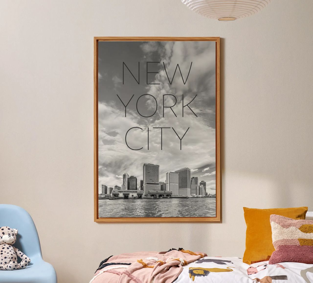 MANHATTAN South Point e Whitehall Terminal | Minimalist Skyl alluminio dibond da Melanie Viola