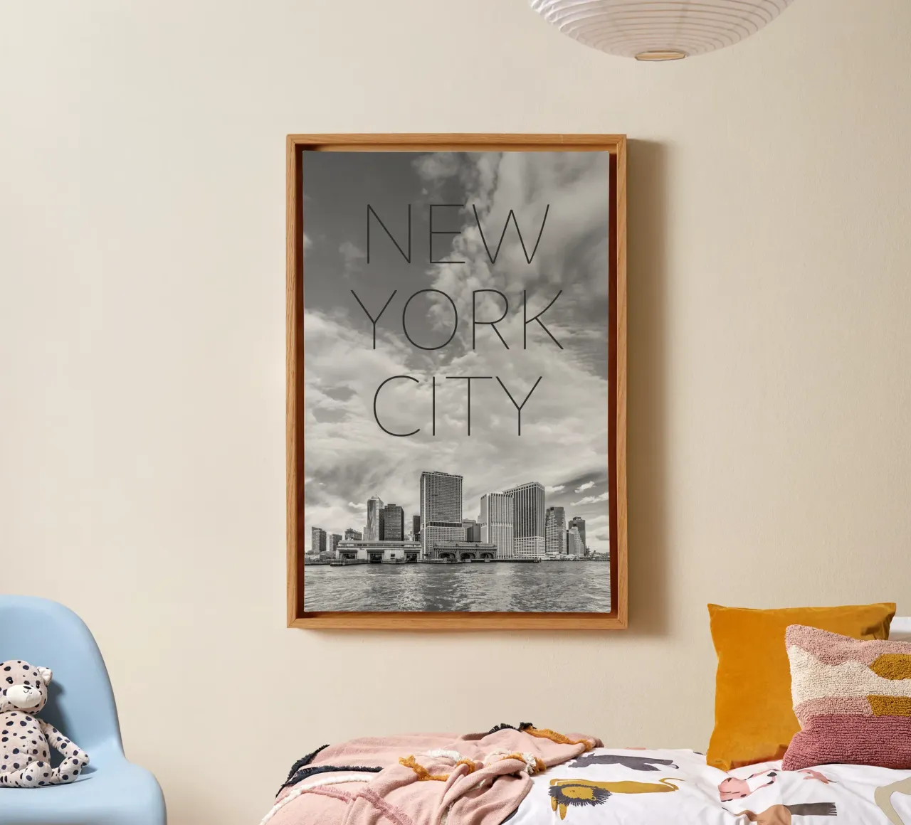 MANHATTAN South Point e Whitehall Terminal | Minimalist Skyl tela da Melanie Viola