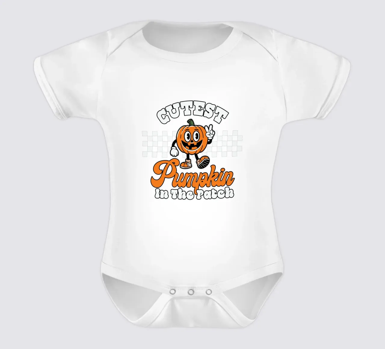 Cutest Pumpkin in the Patch body neonato maniche corte da edsonramosart