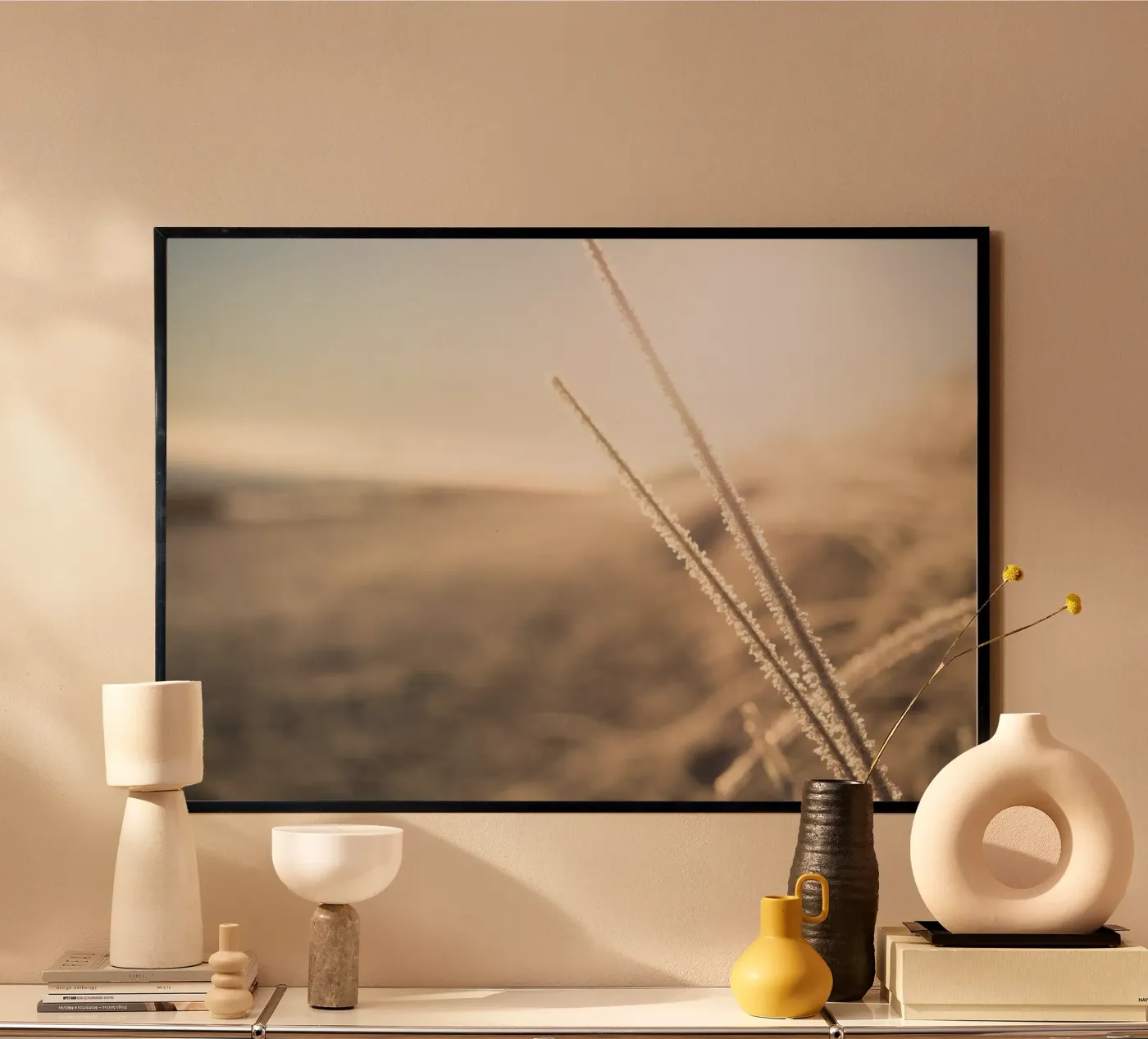 beach grass poster by inselverliebt Usedom