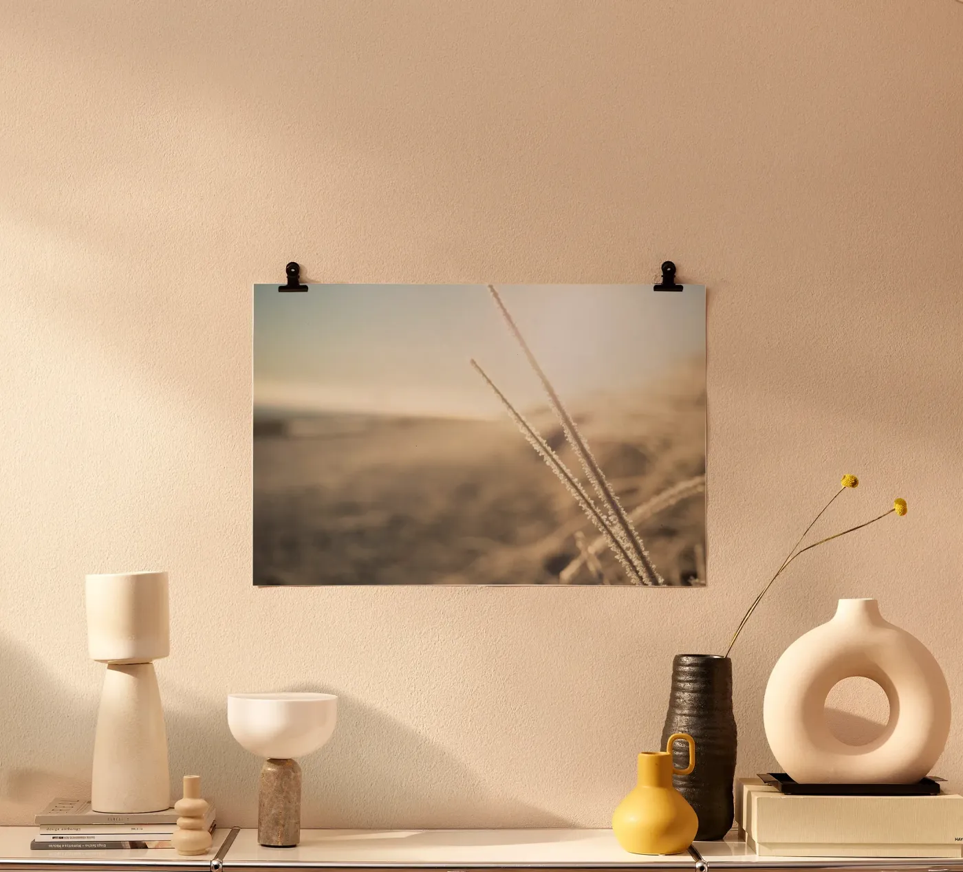 beach grass poster by inselverliebt Usedom