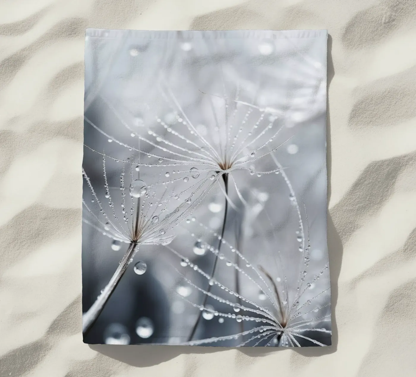 Tiny Wet World beach towel by treechild