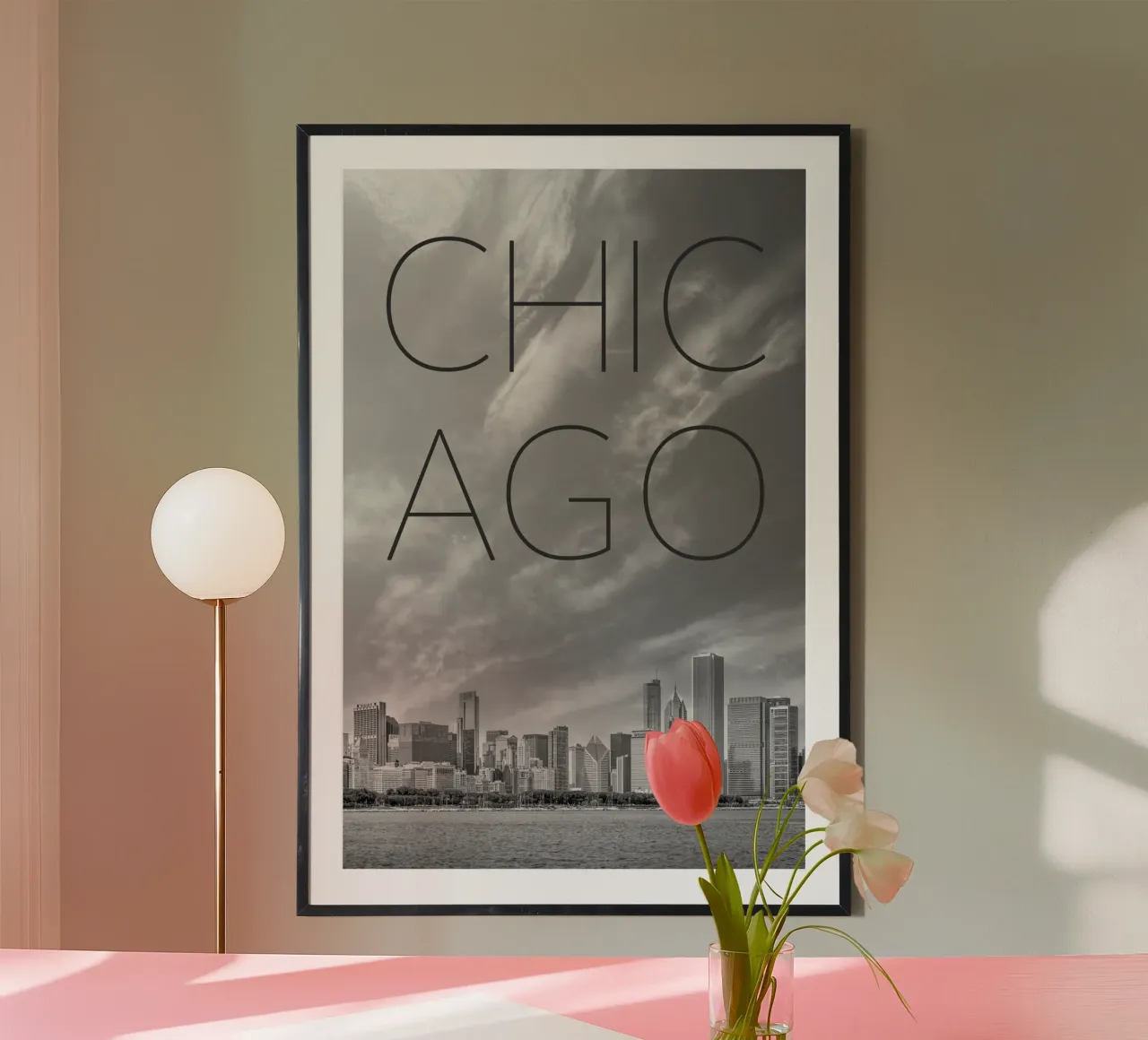 Skyline di CHICAGO | Testo poster da Melanie Viola