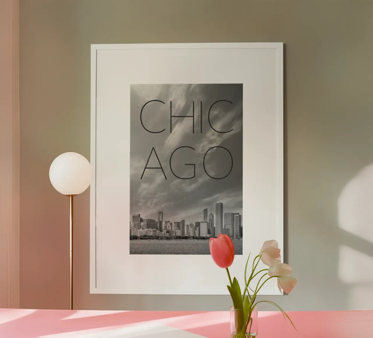Skyline di CHICAGO | Testo poster da Melanie Viola