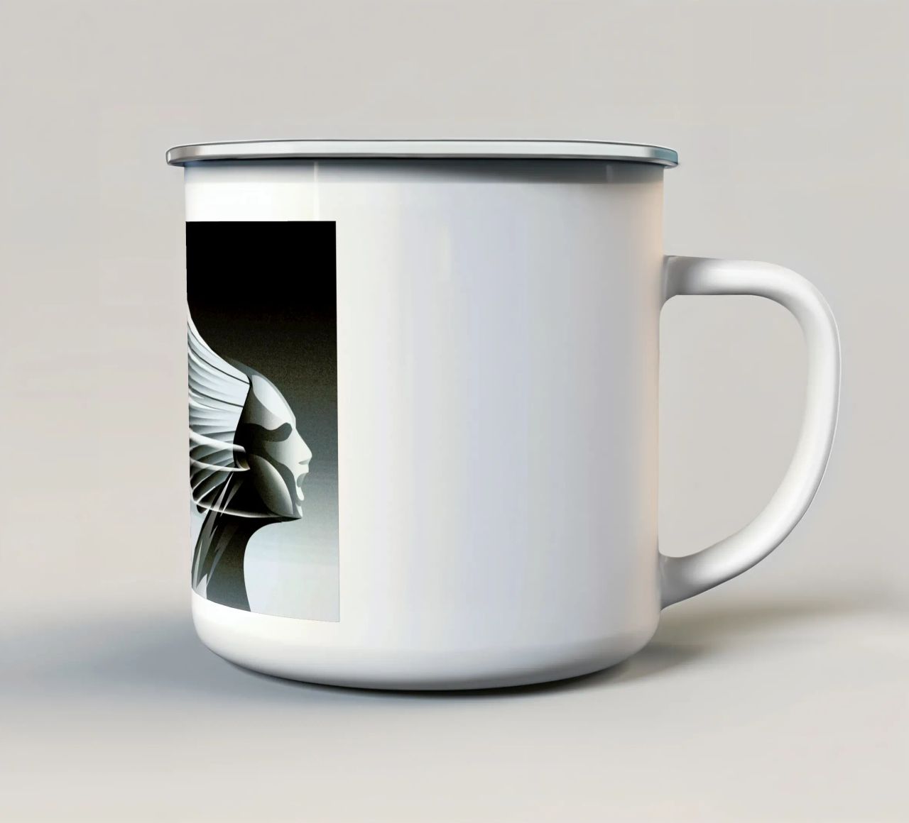 Victorie tazza in smalto da Rodolfo Reyes