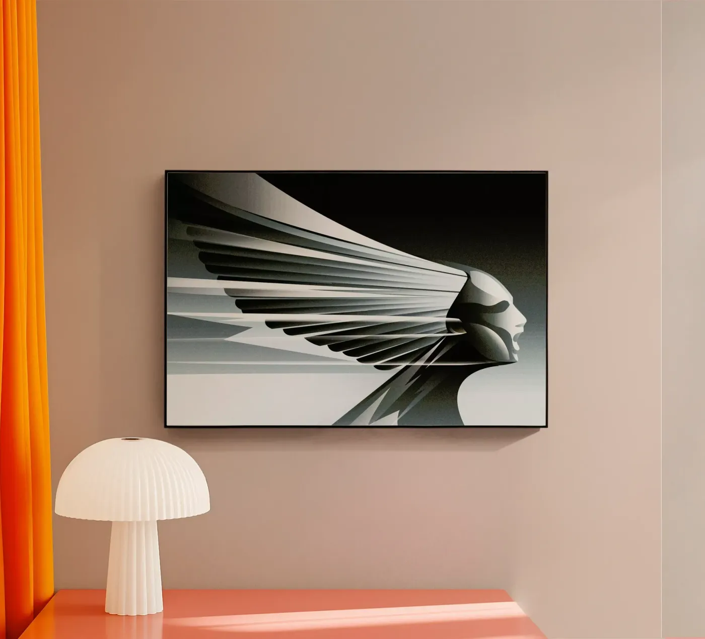 Victorie acryl van Rodolfo Reyes