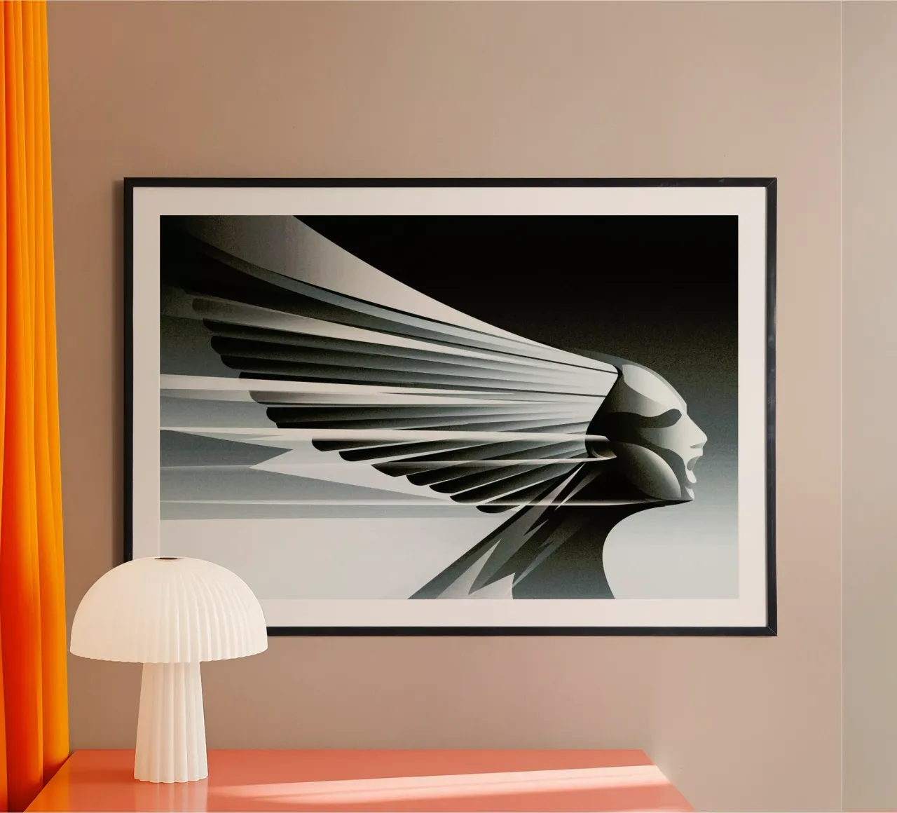 Victorie poster con telaio in alluminio da Rodolfo Reyes