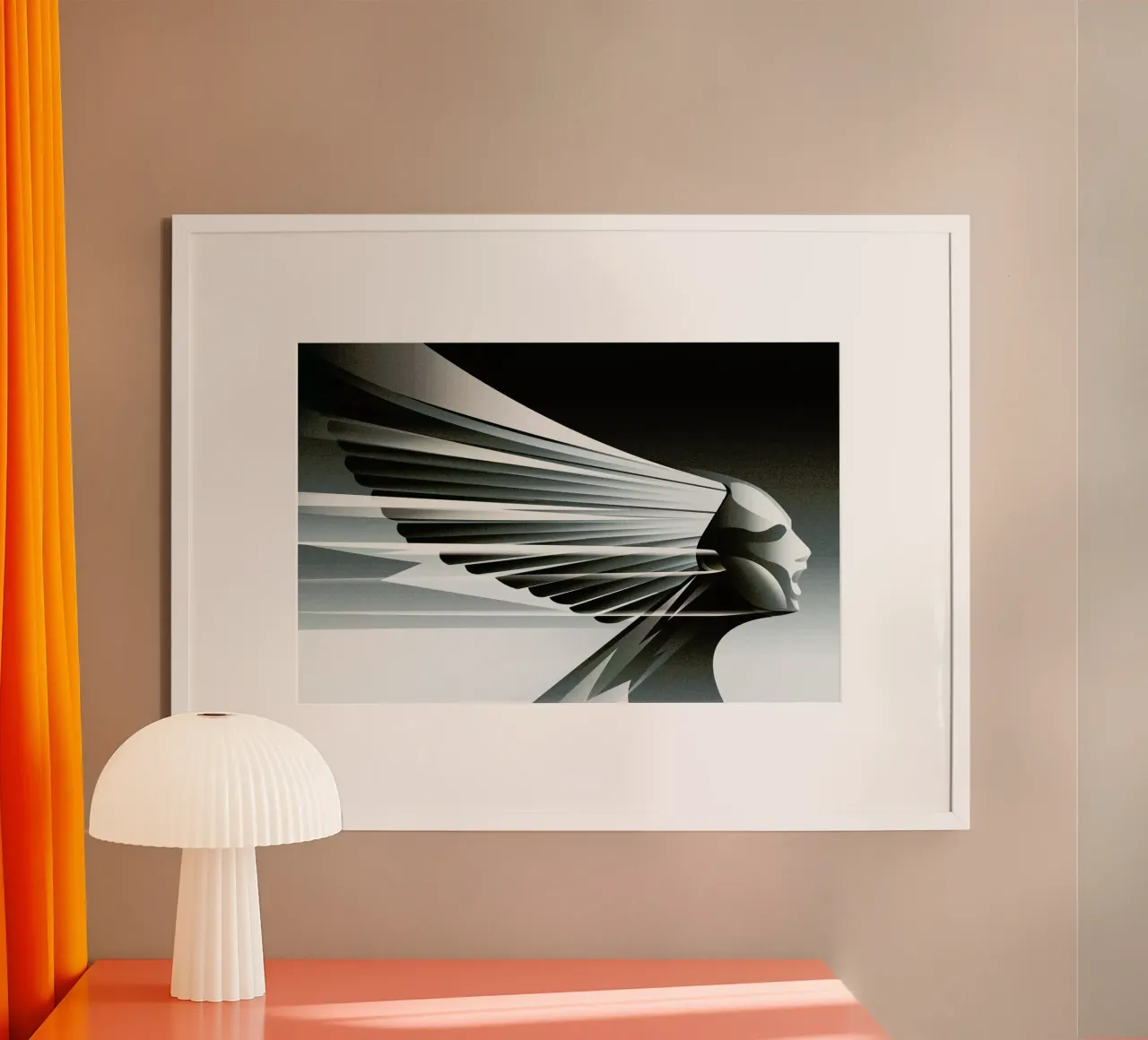 Victorie poster con telaio in alluminio da Rodolfo Reyes