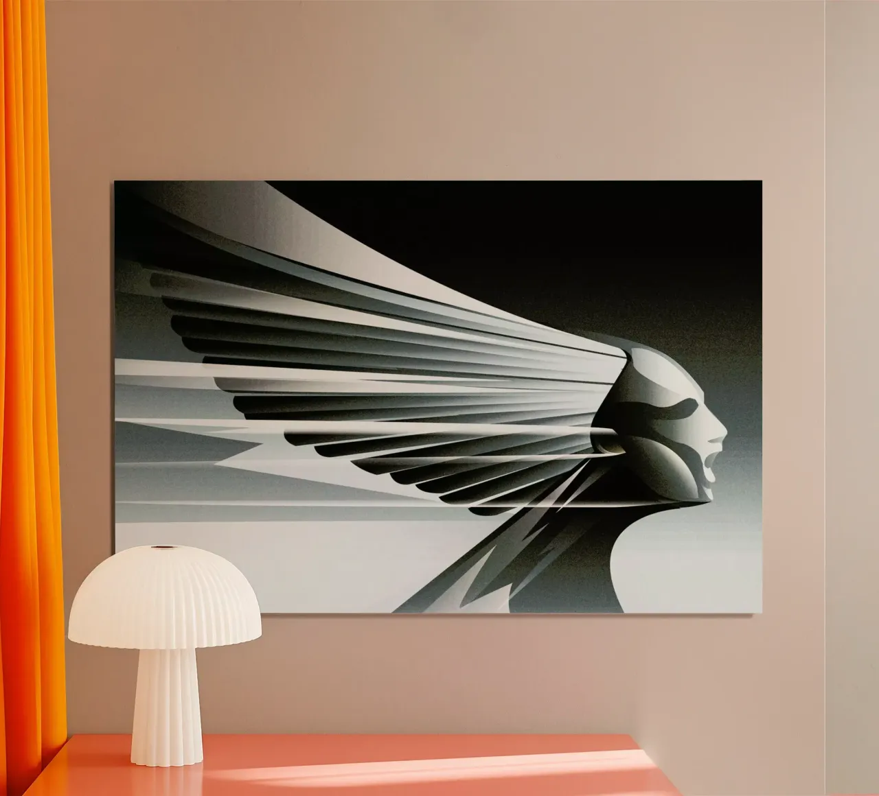 Victorie poster con telaio in alluminio da Rodolfo Reyes