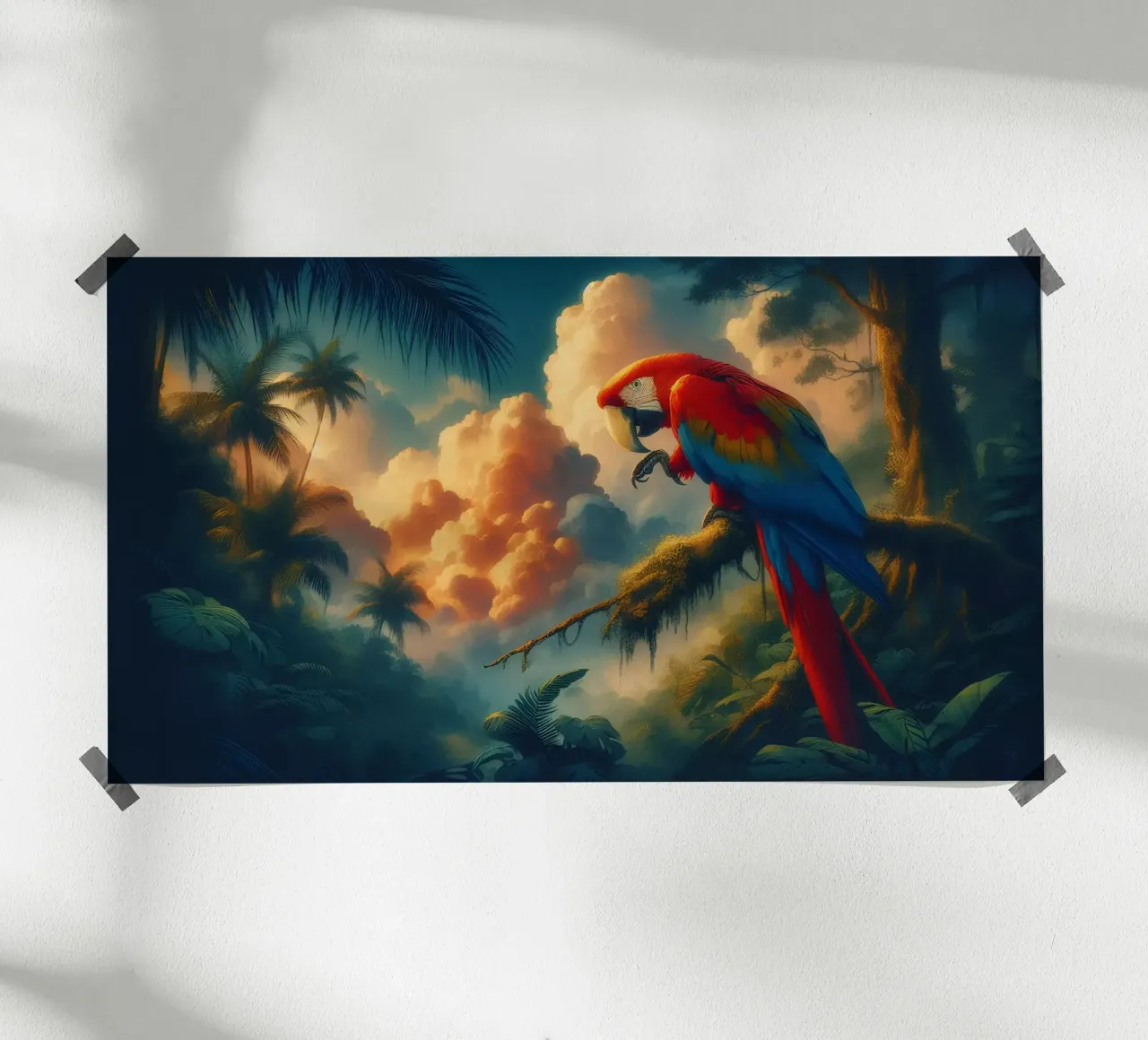 ARA ROUGE poster da RUBIANT ART