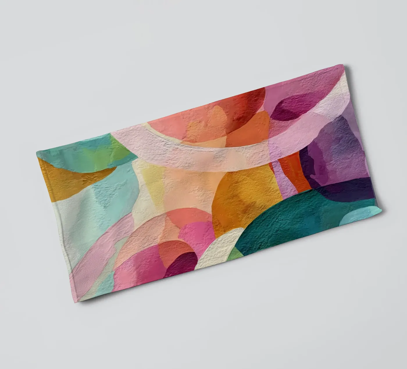 Soft Geometry towel by Hugo