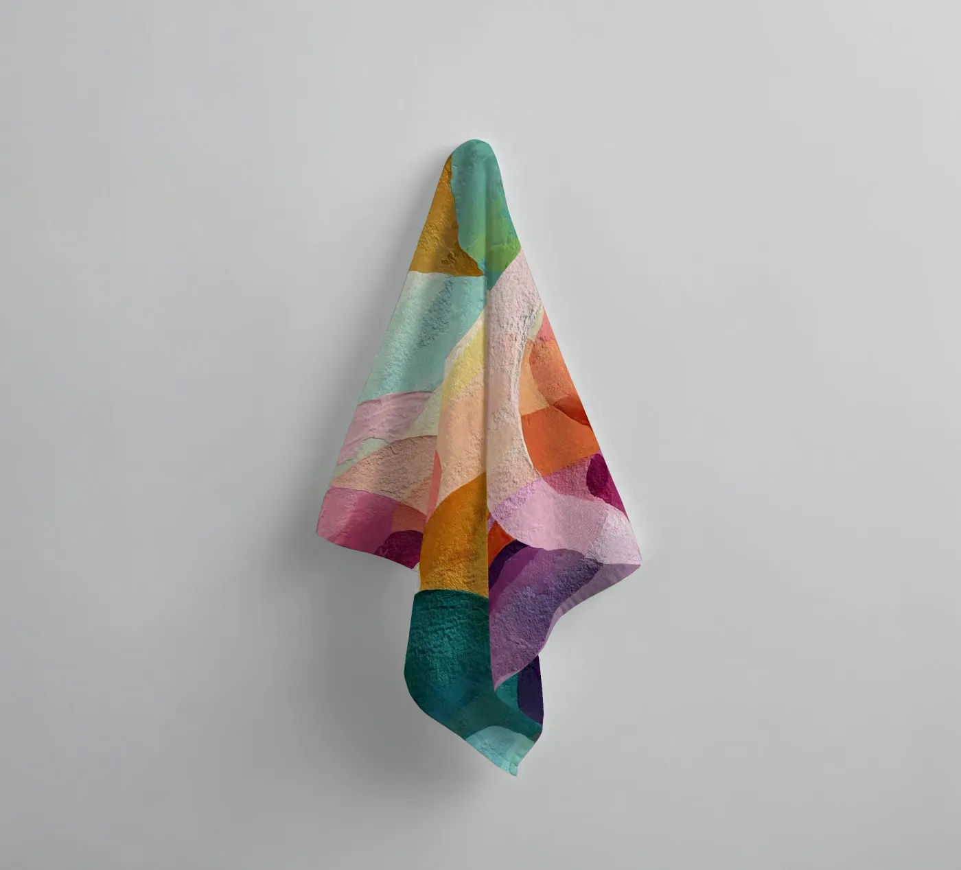 Soft Geometry towel by Hugo