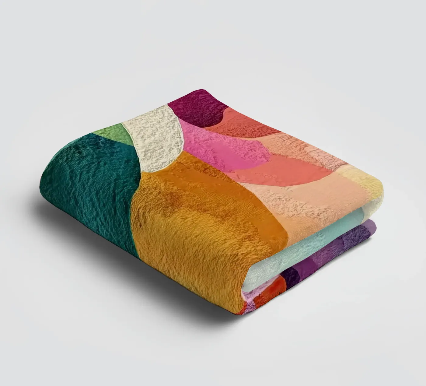 Soft Geometry towel by Hugo