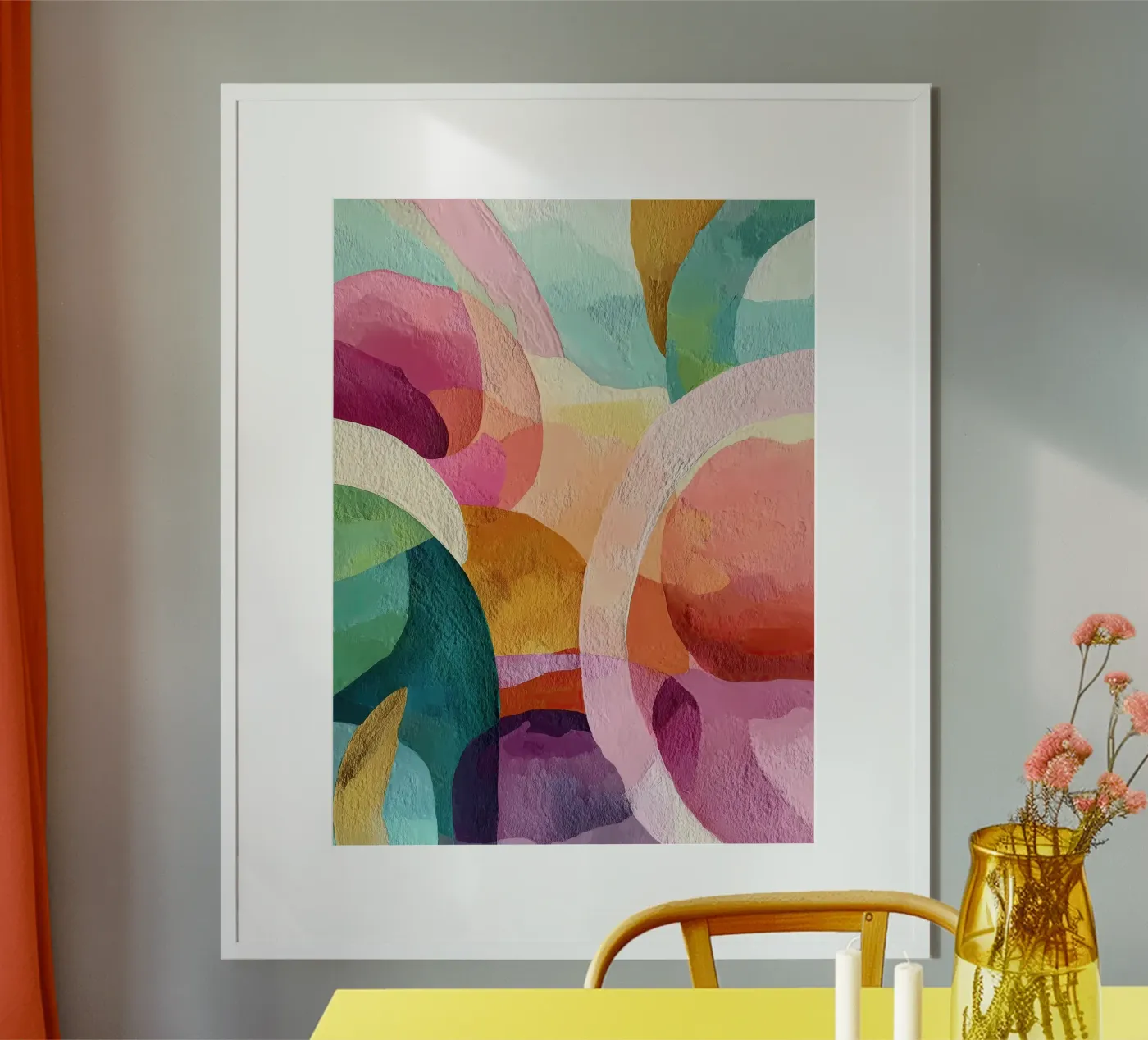 Soft Geometry poster by Hugo
