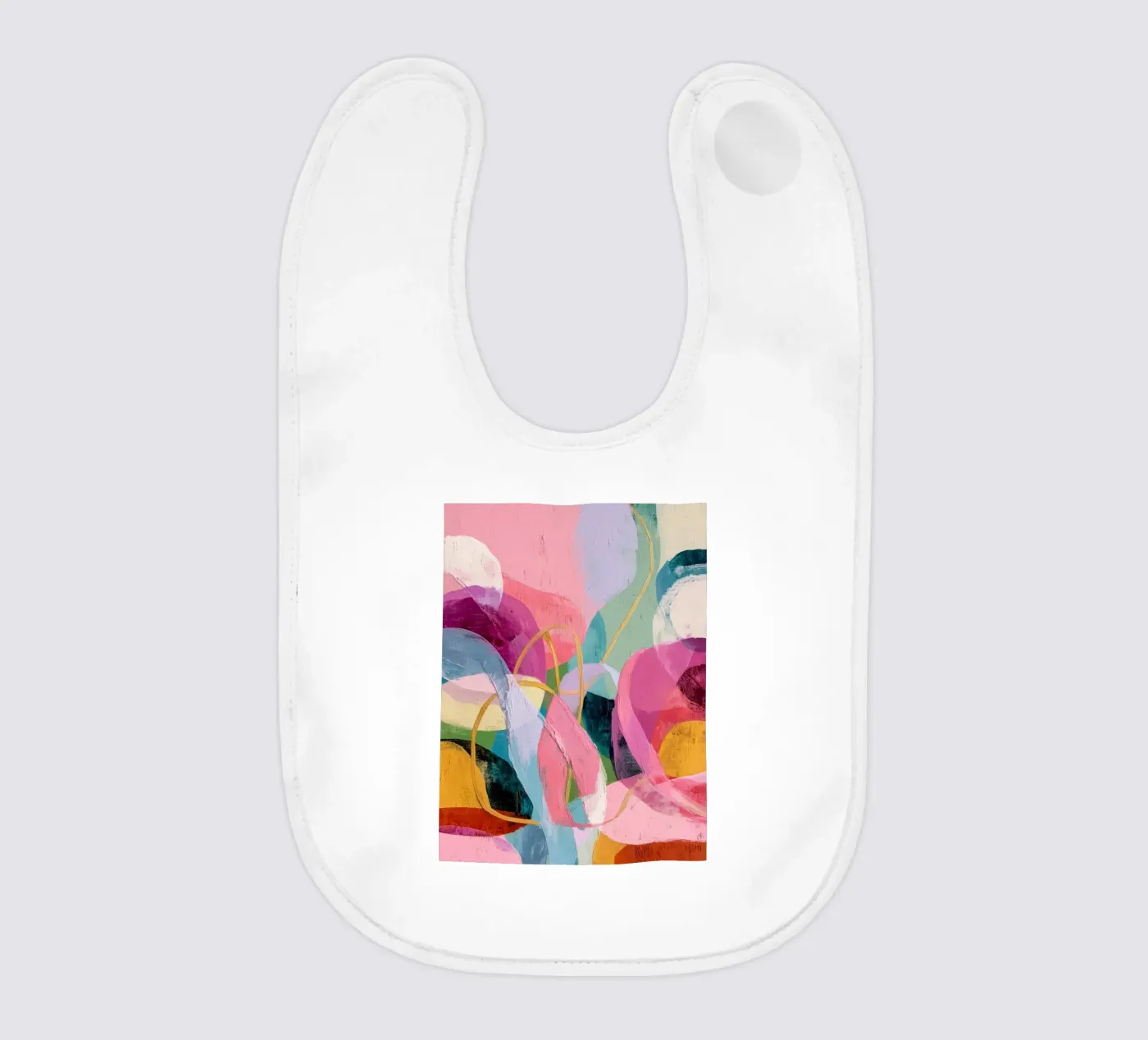 Abstract Bloom bavaglino da Hugo