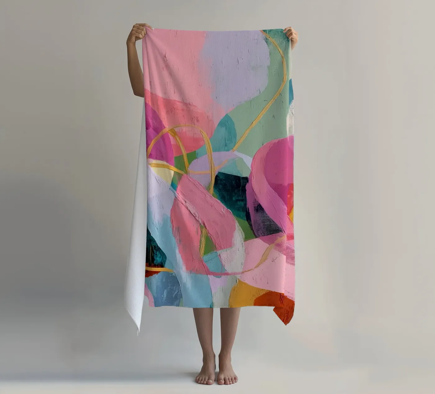 Abstract Bloom telo mare da Hugo