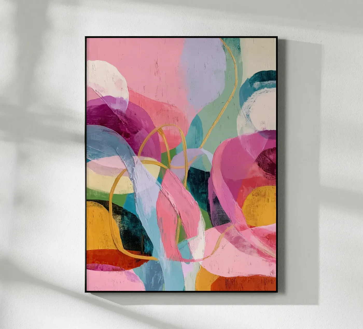 Abstract Bloom acryl van Hugo