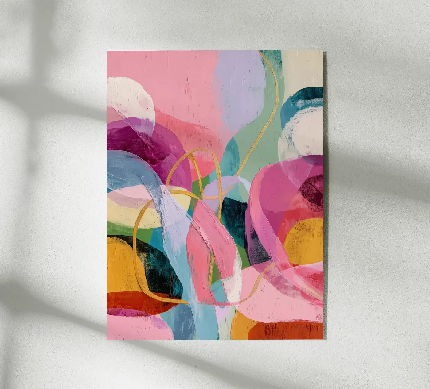 Abstract Bloom plexiglass da Hugo