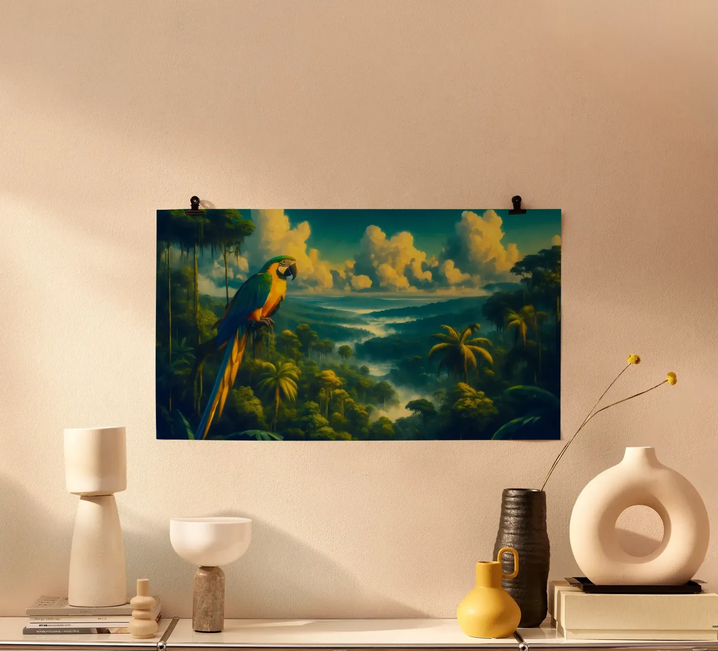 ARA JUNE poster van RUBIANT ART