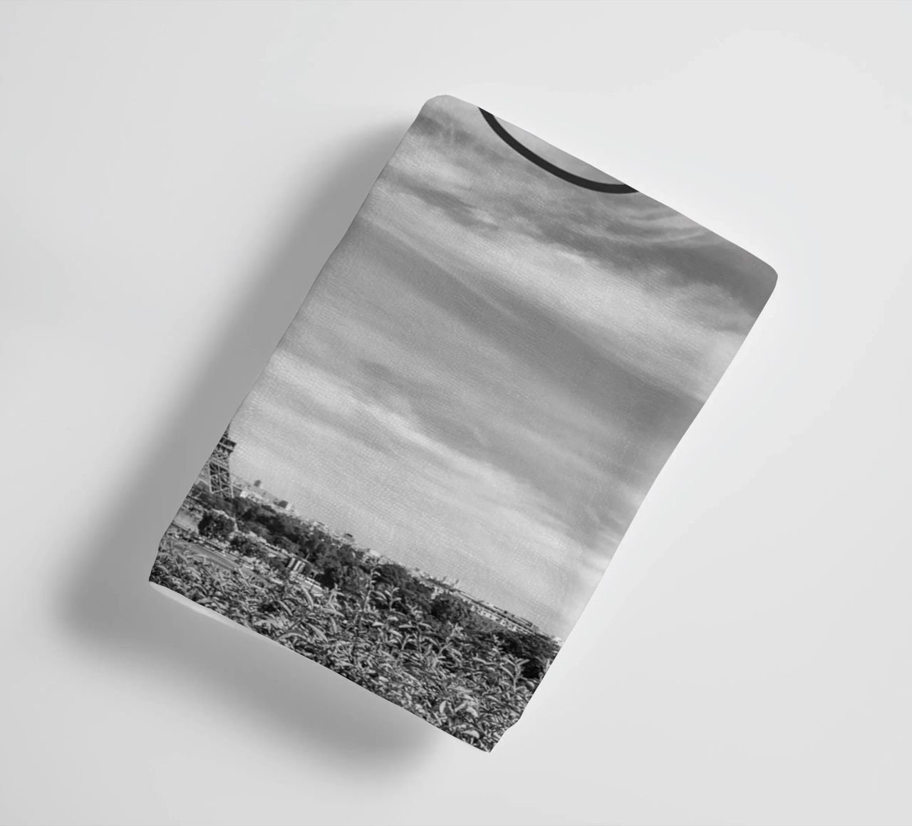 PARIGI Torre Eiffel | Testo & Skyline asciugamano da bagno da Melanie Viola