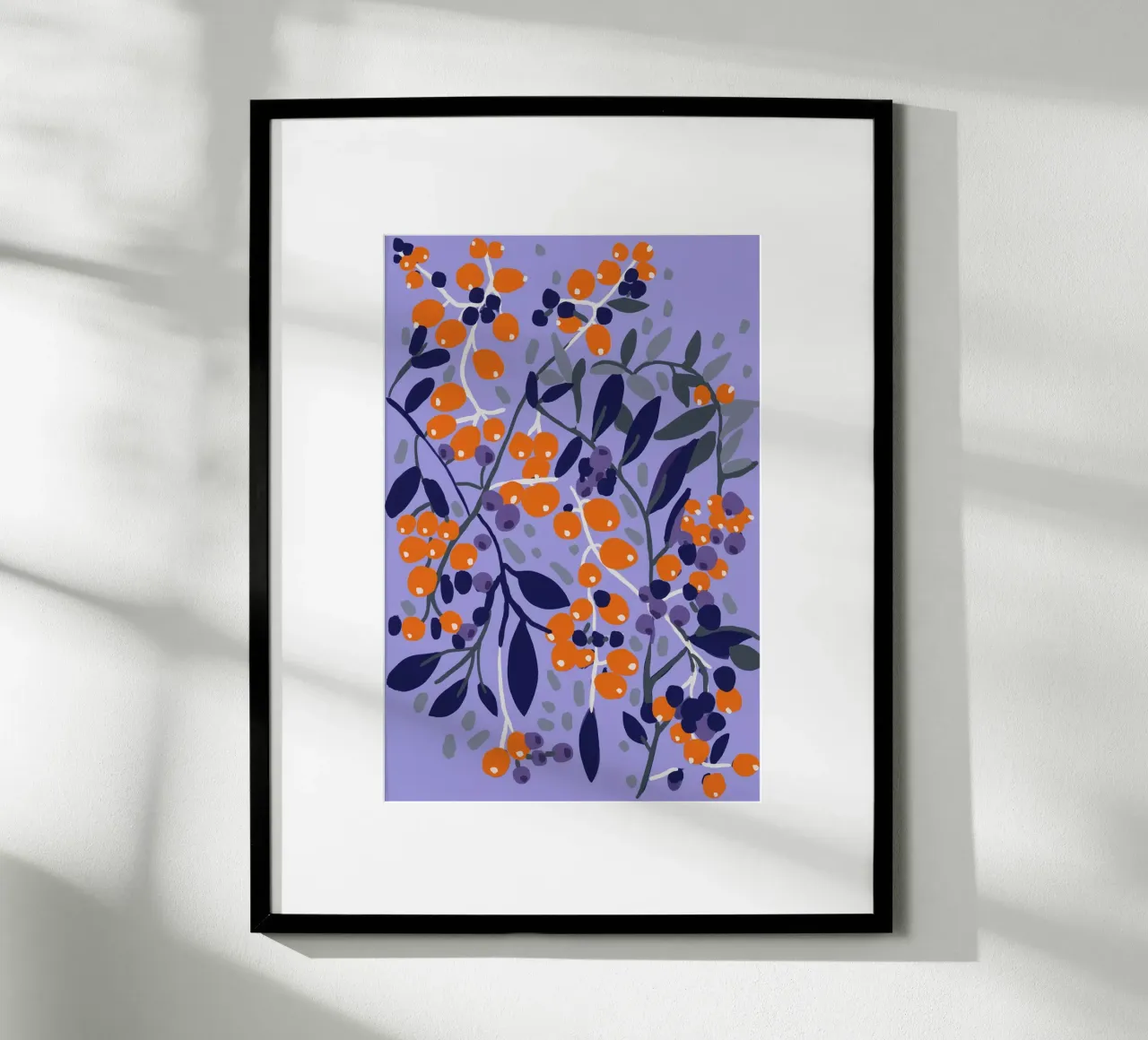 Orange Berries poster da treechild