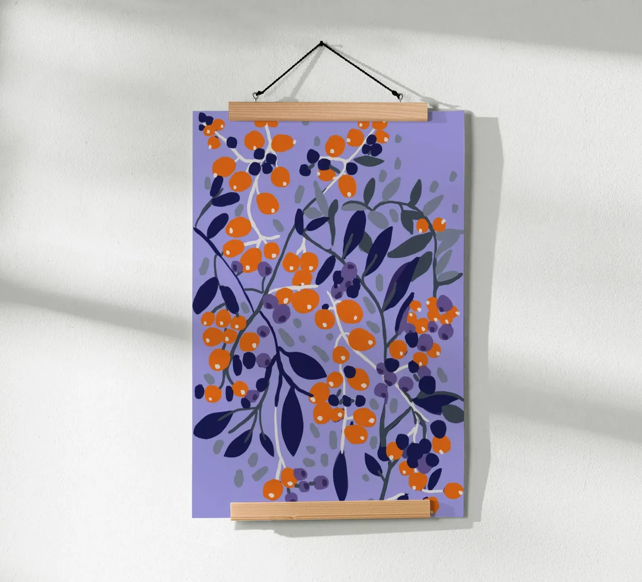 Orange Berries poster da treechild