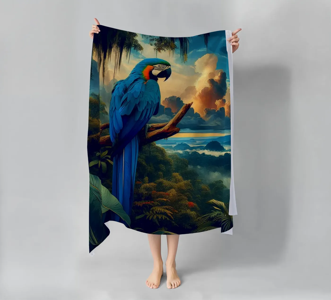 ARA BLU telo mare da RUBIANT ART