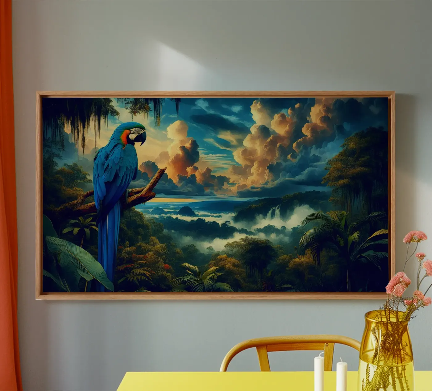 ARA BLU tela da RUBIANT ART