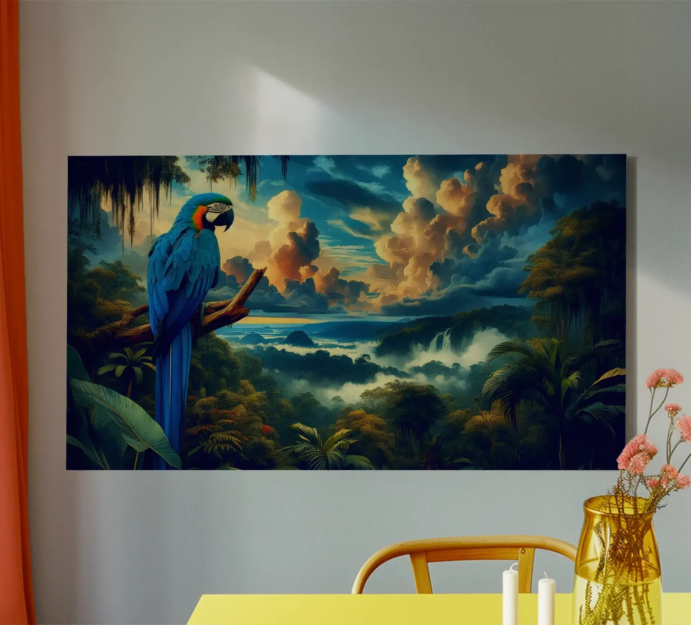 ARA BLU tela da RUBIANT ART