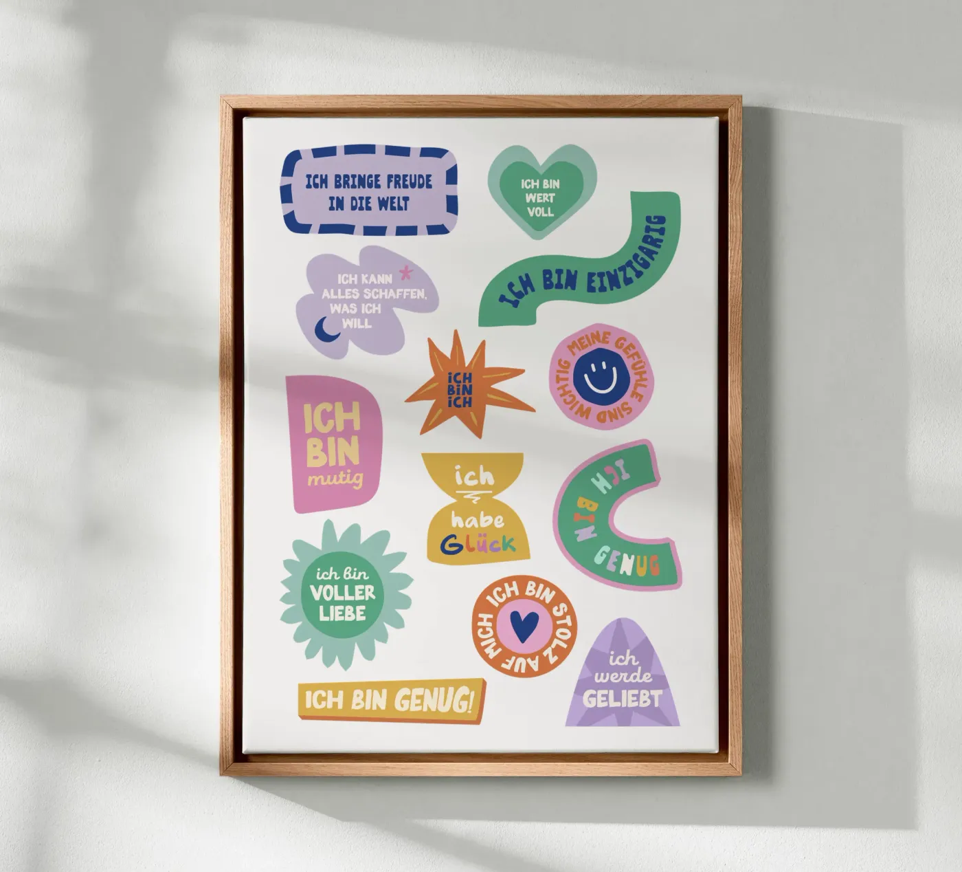Affirmation Sticker tela da we line studio - art