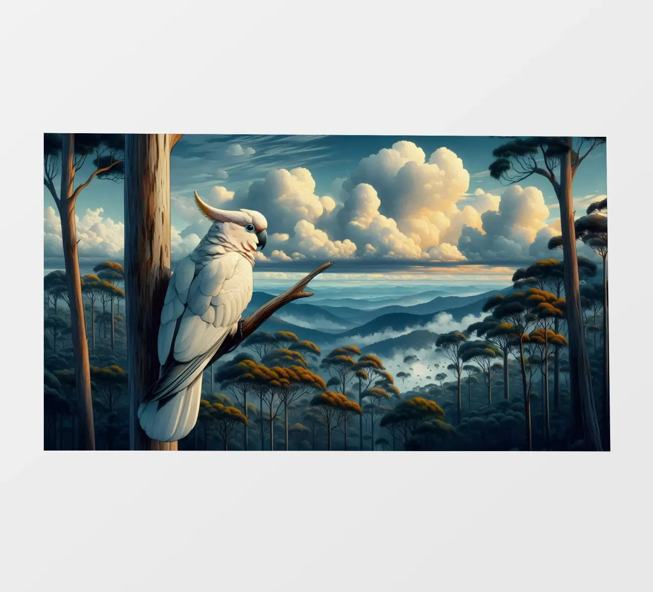 CACATOI pellicola backlit da RUBIANT ART