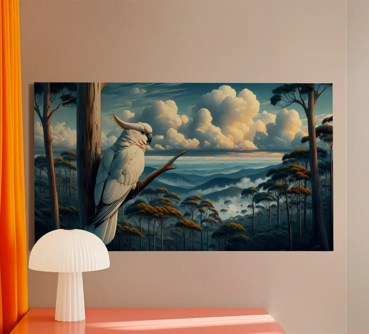 CACATOES canvas by RUBIANT ART